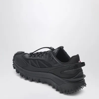 Moncler Trailgrip Gtx Polyamide Sneakers Chunky Sole In Black