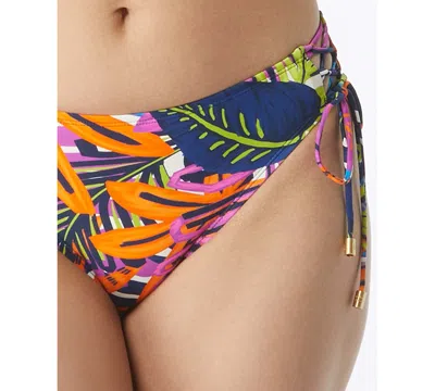 Coco Reef Electric Jungle Engage Bikini Bottom In Blue