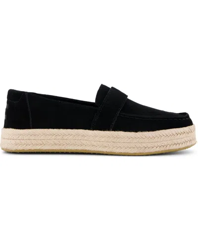 Toms Blakely Espadrille Loafer In Black