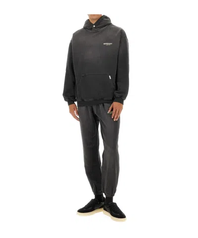 Represent Hooded Sweatshirt Oversized Kangaroo Pocket In Brown