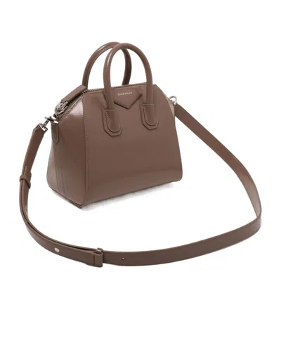 Givenchy Antigona Mini Top Handle Bag In Blue
