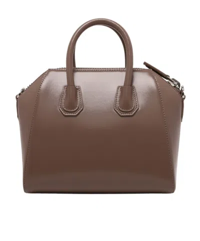 Givenchy Antigona Mini Top Handle Bag In Blue