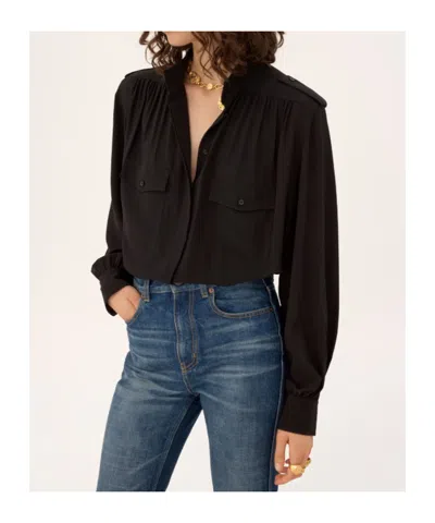 Chloé Silk Shirt In Black