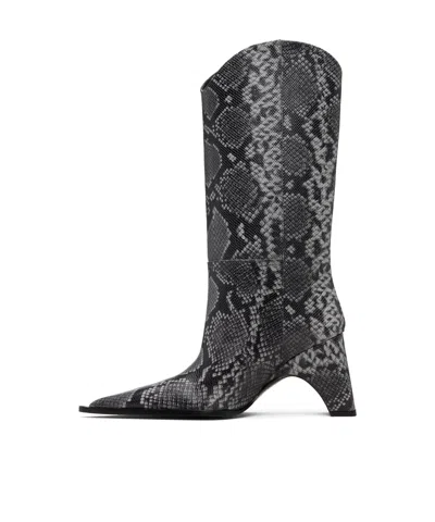 Coperni Pointed-toe Boots In Black