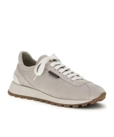 Brunello Cucinelli Lace-up Sneakers In Neutral