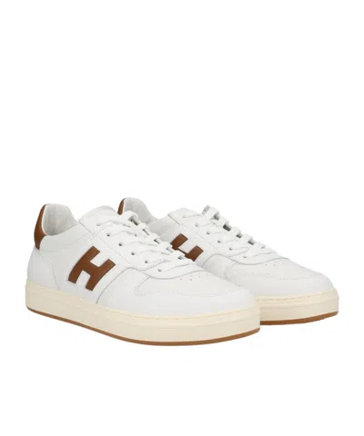 Hogan H-tv Sneakers In White