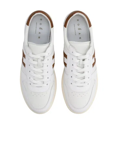 Hogan H-tv Sneakers In White