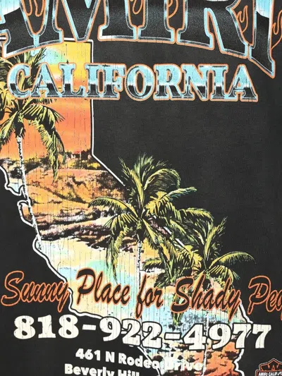 Amiri Sunny Place T-shirt In Black