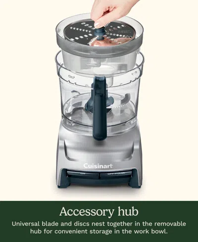 Cuisinart 14-cup Food Processor In Transparent