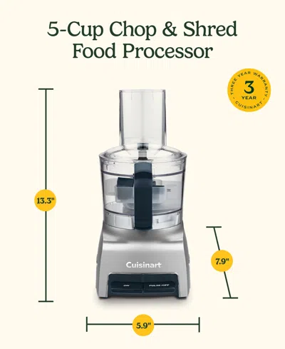 Cuisinart 5-cup Food Processor In Transparent