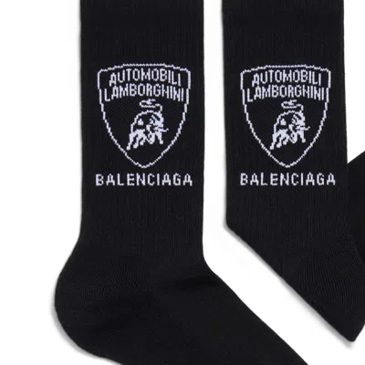 Balenciaga Lamborgini Socks In Black