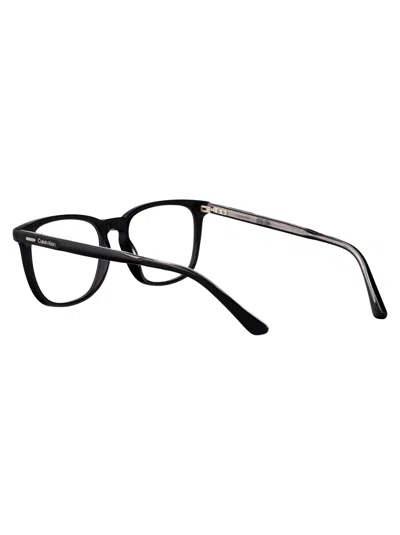 Calvin Klein Square-frame Glasses In Black