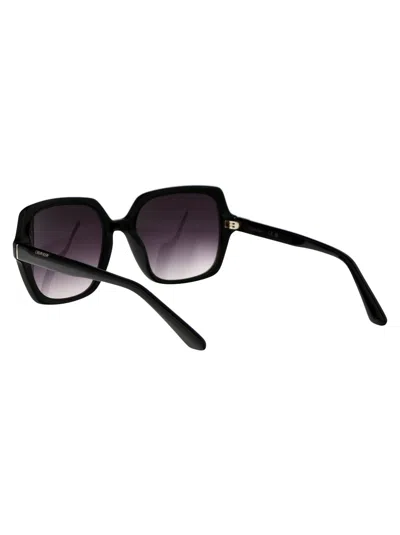 Calvin Klein Black Acetate Sunglasses