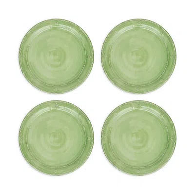 Juliska Berry & Thread Melamine Dinner Plate, Set Of 4 In Green