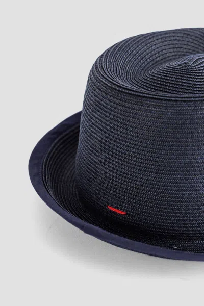 Casey Casey Straw Hat In Blue