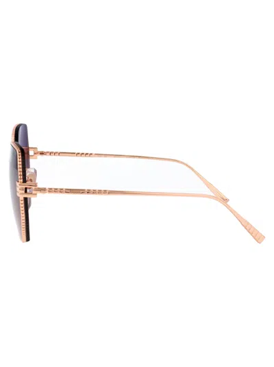 Chopard Oro Ramato Lucido Titanium Sunglasses