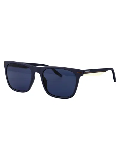 Converse Matte Obsidian Acetate Sunglasses In Blue