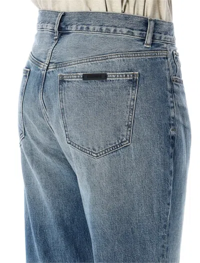 Essentials Denim 5-pocket Jeans In Blue