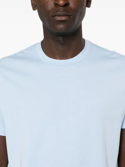 Finamore 1925 Finamore Cotton T-shirt In Blue