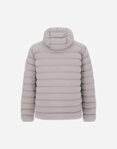 Herno Nylon Down Jacket Jackets And Coats Grey In Gray