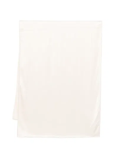 Peserico Solid Color Scarf In Neutral