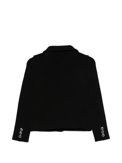 Charlott Pocket Button Jacket In Black