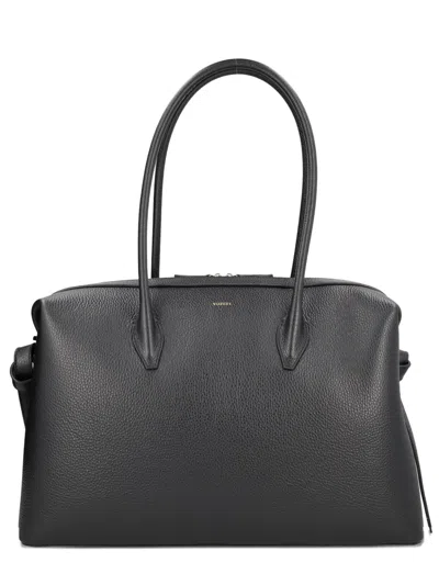 Yuzefi Large Brioche Shoulder Bag Gold Hardware In Pattern