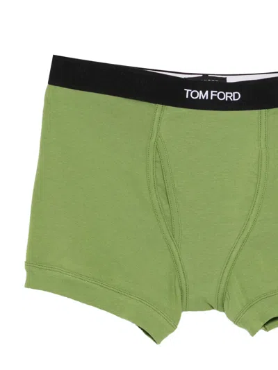 Tom Ford Elasticated Boxers In Blue