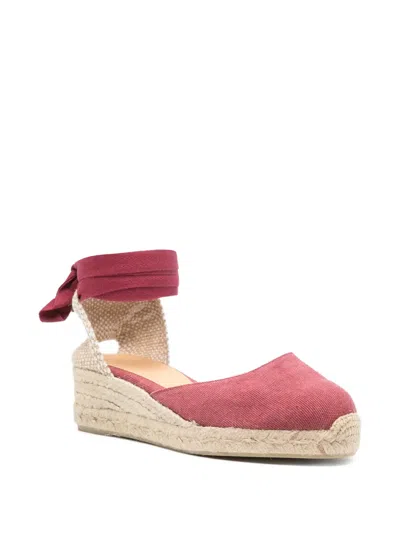 Castaã±er Carina Espadrilles In Red