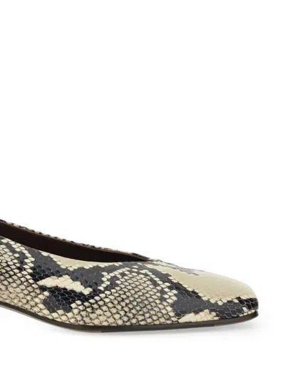 Roberto Festa Vina Python-print Block-heel Pumps In Multi