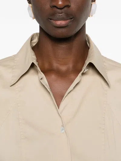 Pre-owned Chanel 2000s Buttoned Shirt In Neutral