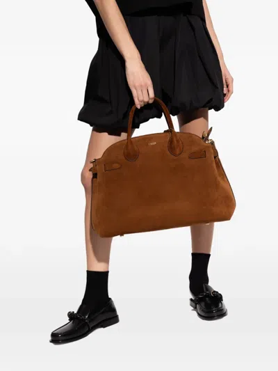 Coach Soft Empire 40 Tote Bag In Brown