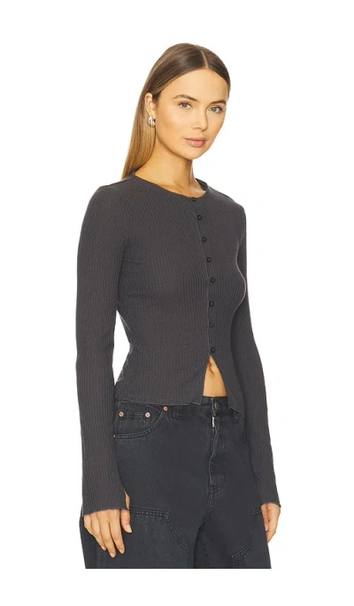 Dr Denim Erica Top In Gray