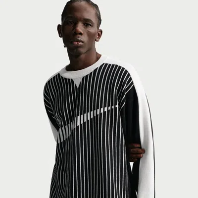 Nike Jersey Sweater In Black