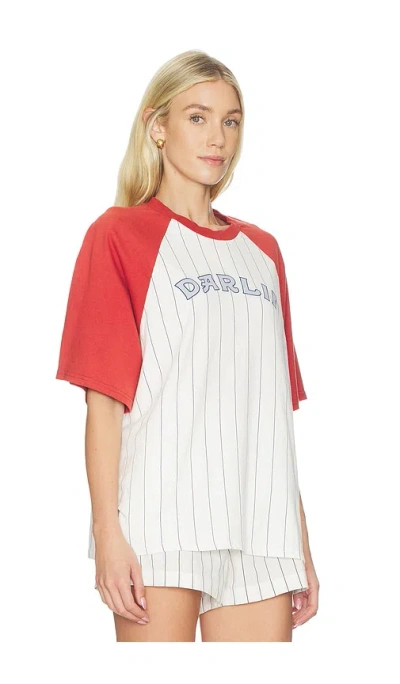 Darlin Old Skool Raglan Tee