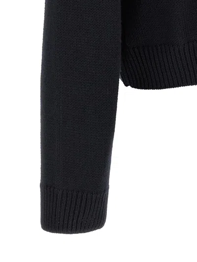 Apc Logo-lettering Sweater In Black