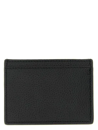 Vivienne Westwood Orb Logo Card Holder In Black