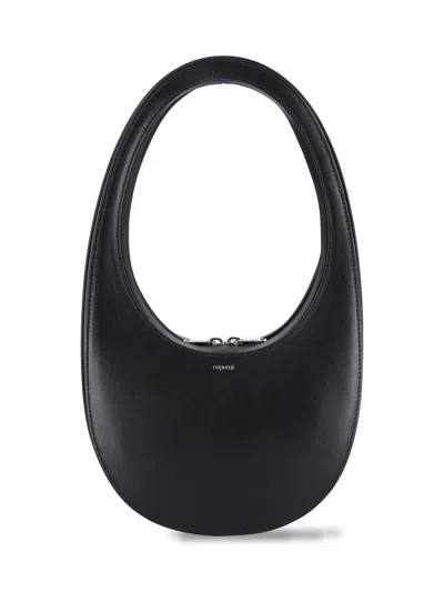 Coperni Swipe Shoulder Bag In Black