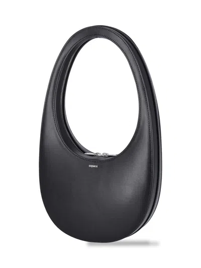 Coperni Swipe Shoulder Bag In Black