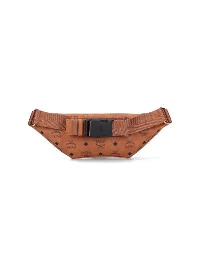 Mcm Medium Fursten Belt Bag In Brown