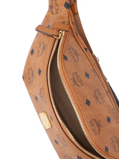 Mcm Medium Fursten Belt Bag In Brown