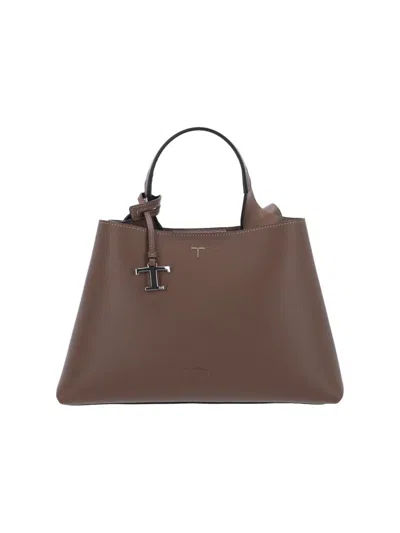 Tod's Apa Handbag In Brown
