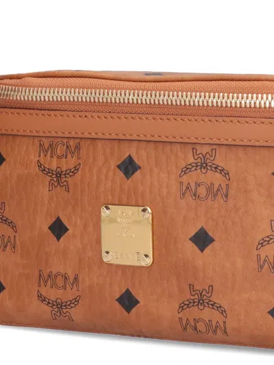 Mcm Medium Fursten Belt Bag In Brown
