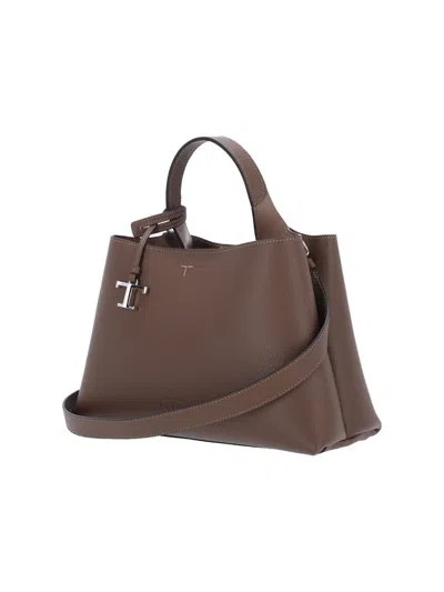 Tod's Apa Handbag In Brown