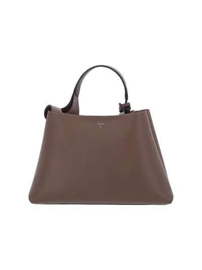 Tod's Apa Handbag In Brown