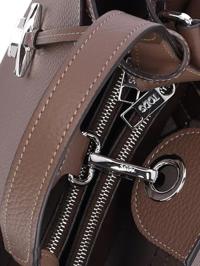 Tod's Apa Handbag In Brown