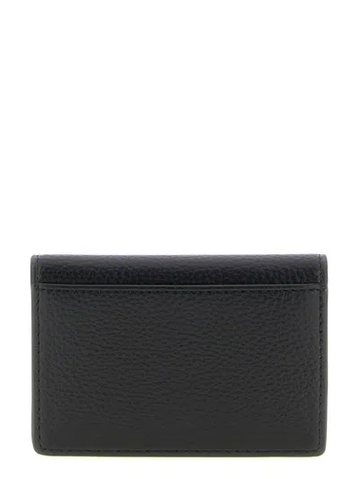 Vivienne Westwood Orb Logo Card Holder In Black