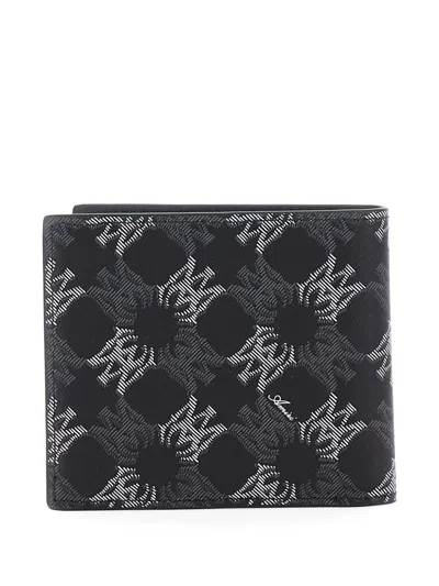 Amiri Logo-plaque Wallet In Black