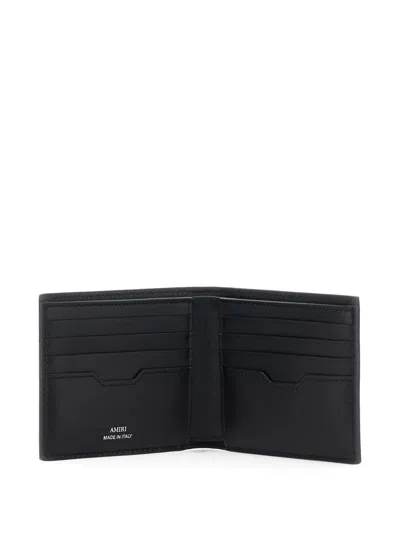 Amiri Logo-plaque Wallet In Black