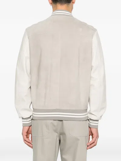 Eleventy Panelled Bomber Jacket In Multi